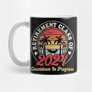 Retirement Class Of 2024 Countdown In Progress Mug